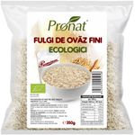 Fulgi Bio de ovaz fini, 350 g fotografia produsului
