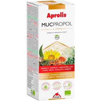 Mucpropol sirop bio de tuse cu propolis si grindelia, 250 ml aprolis