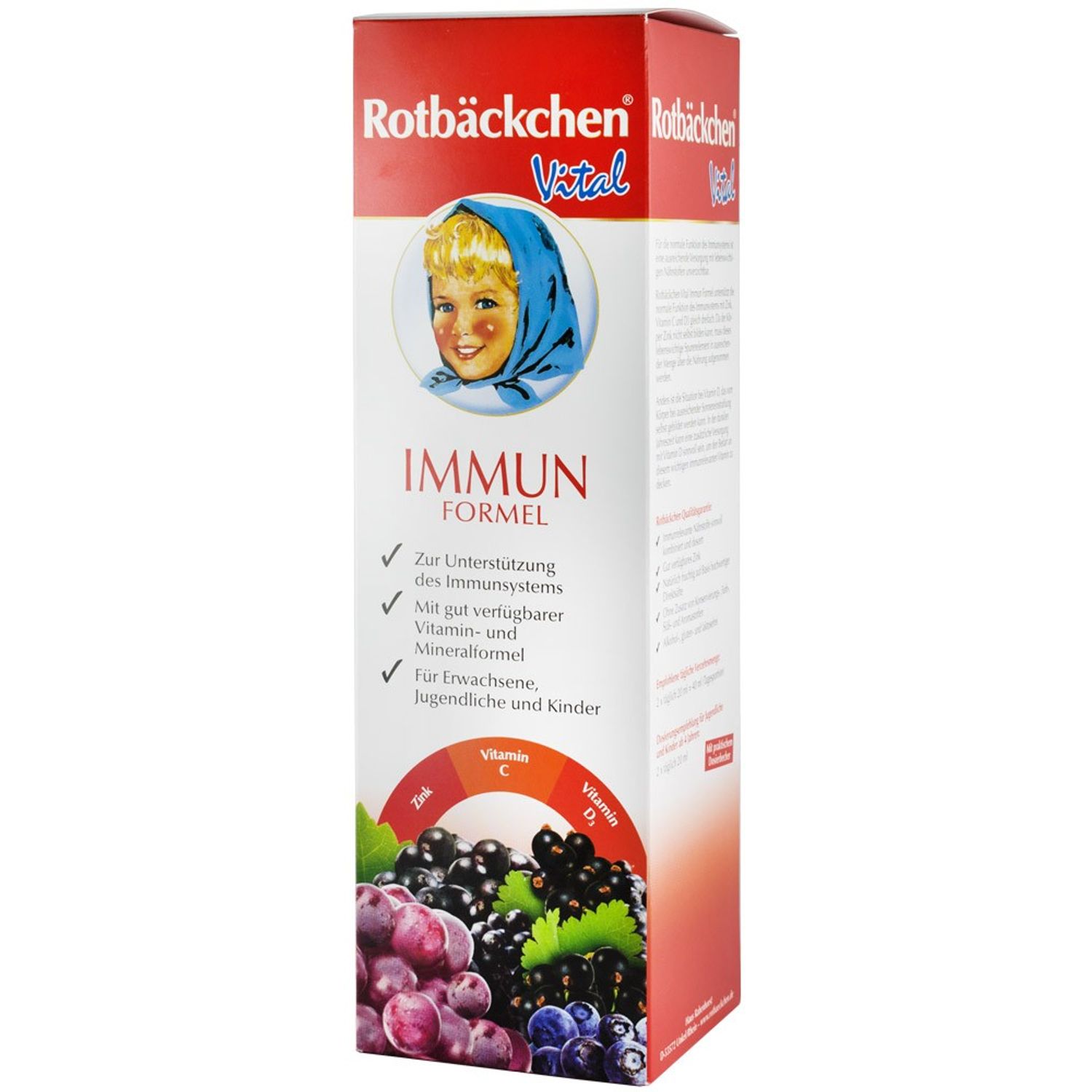 Formula pentru imunitate, 450 ml Rotbackchen vital fotografia produsului View 2 L