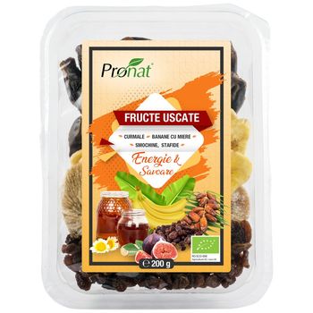 Mix bio de fructe uscate energie si savoare 200g