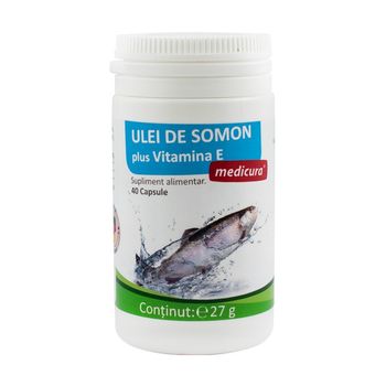 Ulei de somon 40 capsule medicura