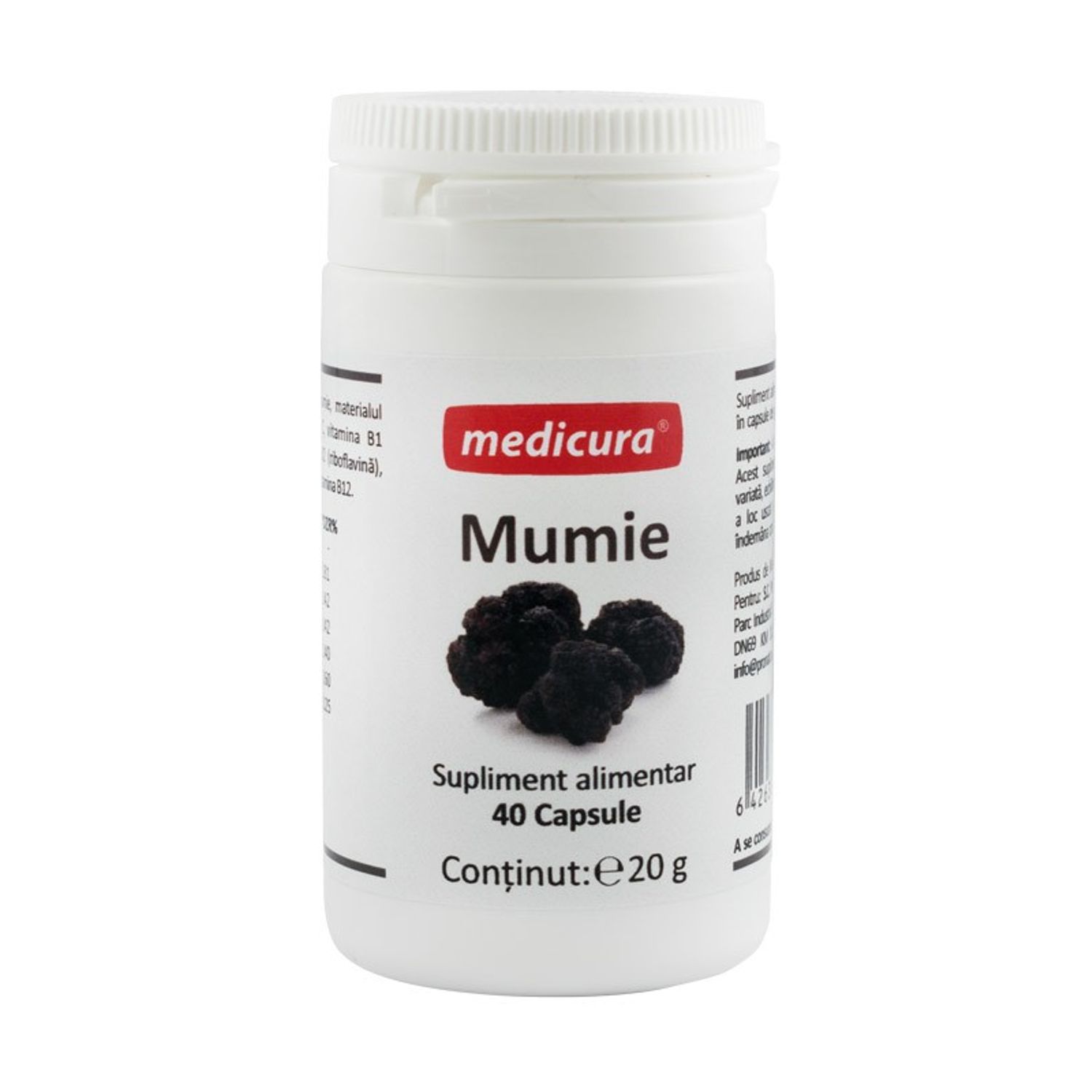 Mumie, 40 capsule medicura fotografia produsului