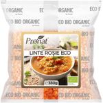 Linte rosie Bio, 350 g fotografia produsului