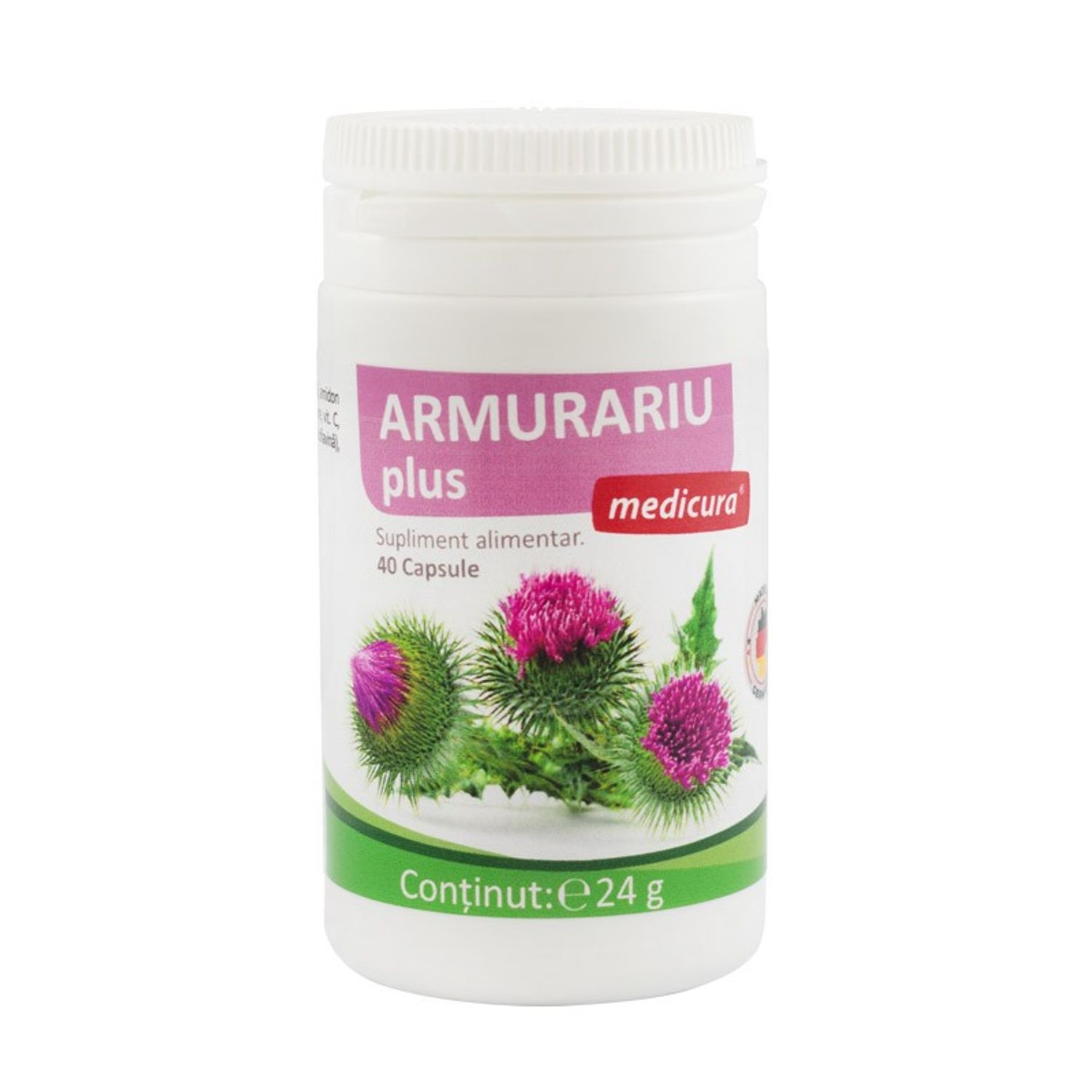 Armurariu plus, 40 capsule medicura fotografia produsului