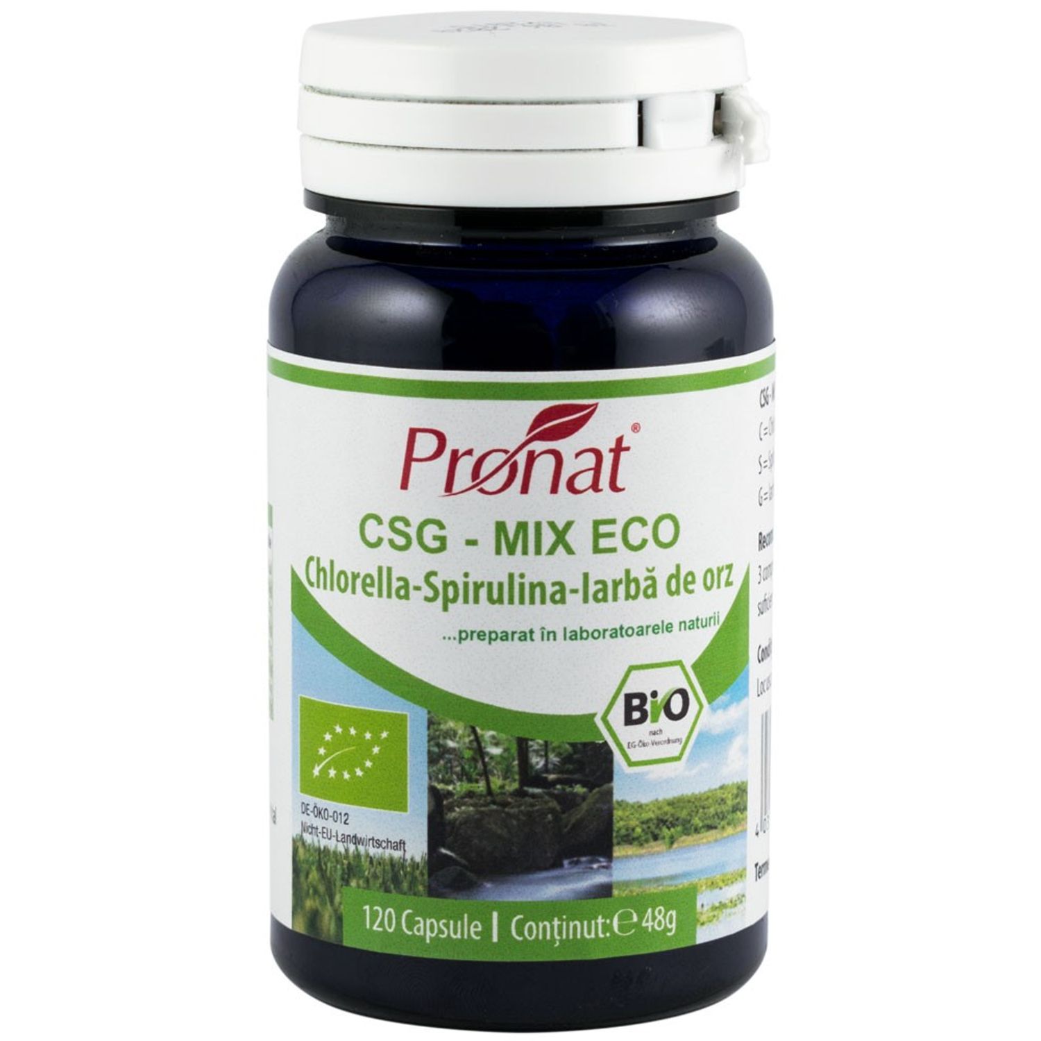 Csg mix Bio, 120 comprimate/48 g Medicura fotografia produsului