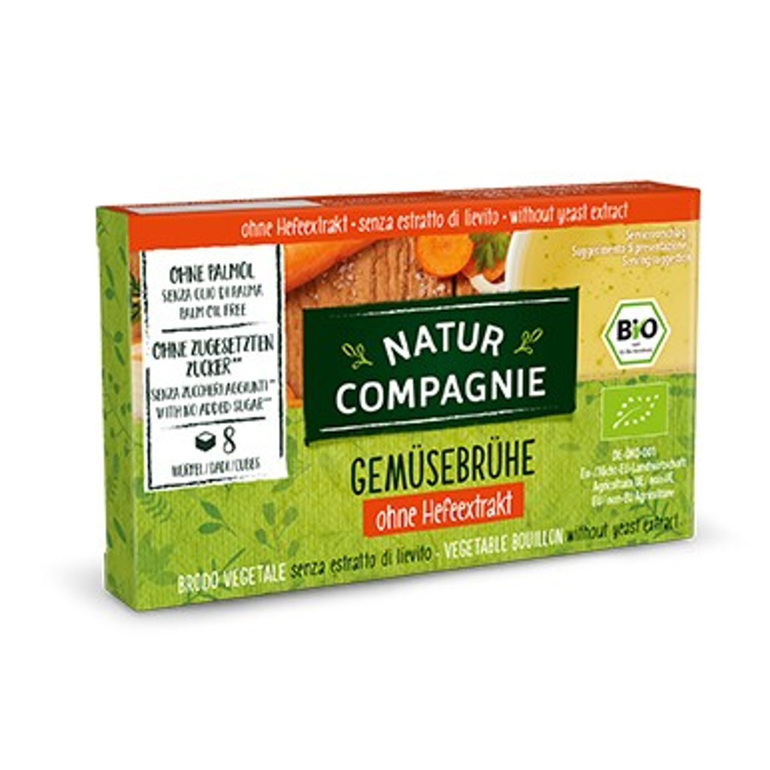 Supa Bio de legume, 84g Natur Compagnie fotografia produsului