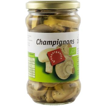 Ciuperci champignon bio, 330g/170g green organics