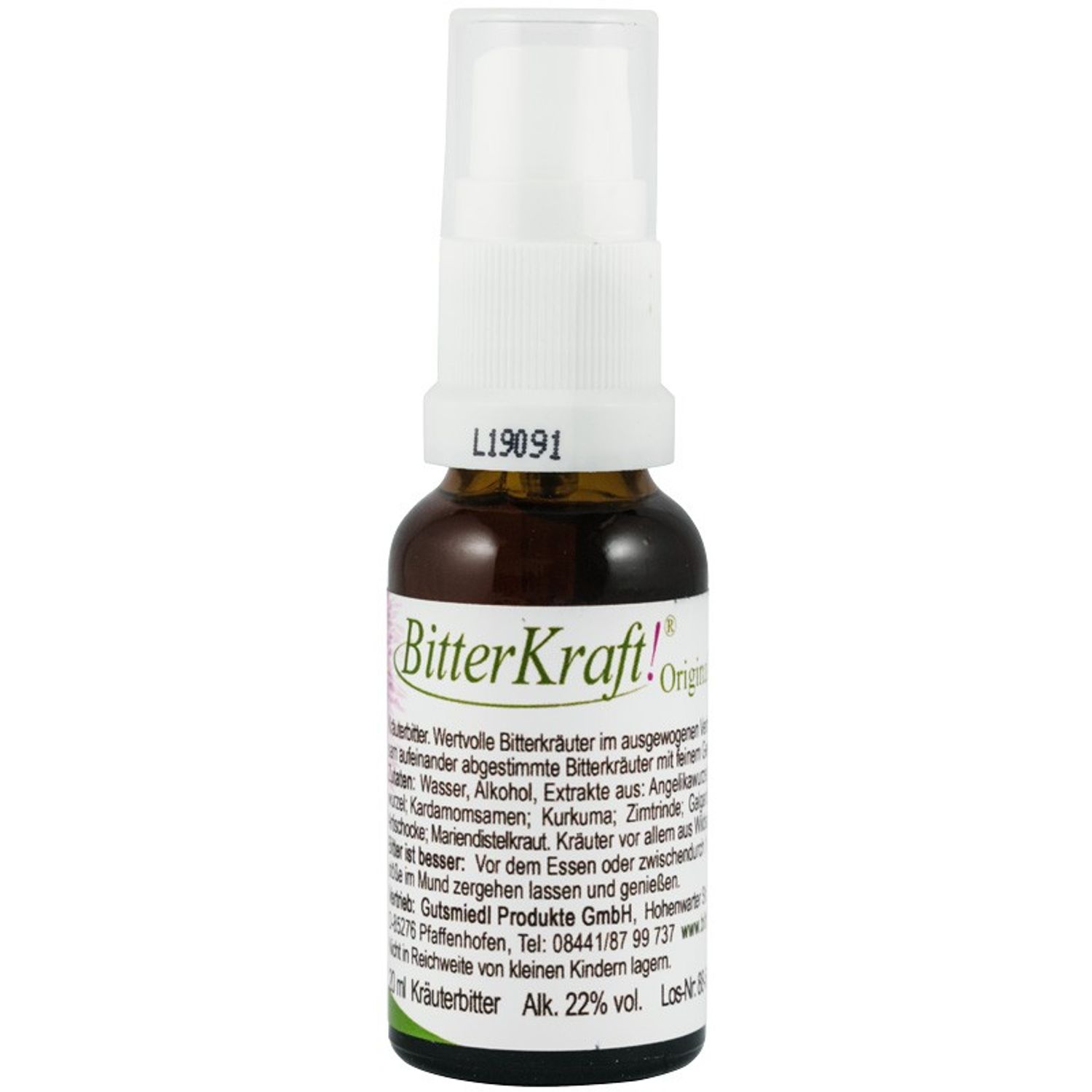 Bitter kraft original spray, 20 ml hildegard von bingen fotografia produsului