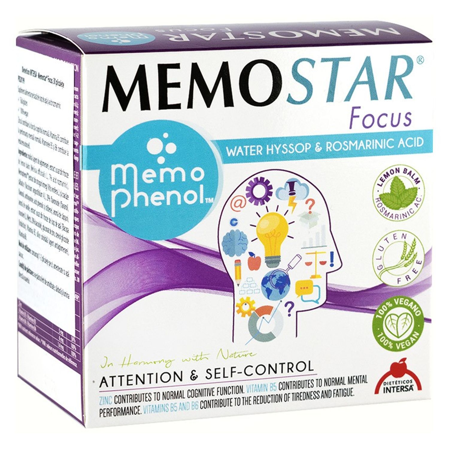 Memostar focus, 30 pliculete Dieteticos intersa fotografia produsului