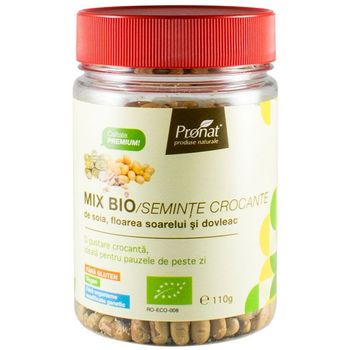 Mix seminte crocante bio, 110 g