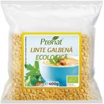 Linte galbena Bio, 400g fotografia produsului