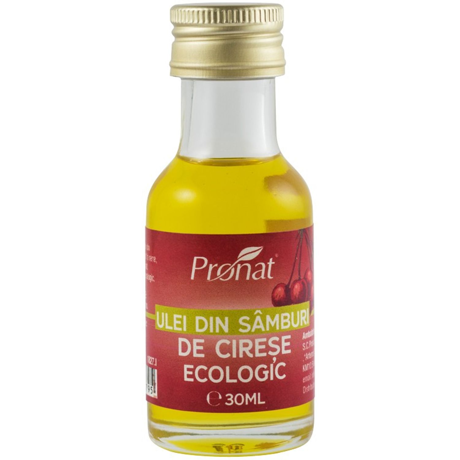 Ulei Bio din samburi de cirese, 30 ml fotografia produsului