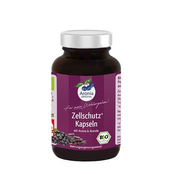 Capsule bio pentru protectie celulara, 55,2g aronia original
