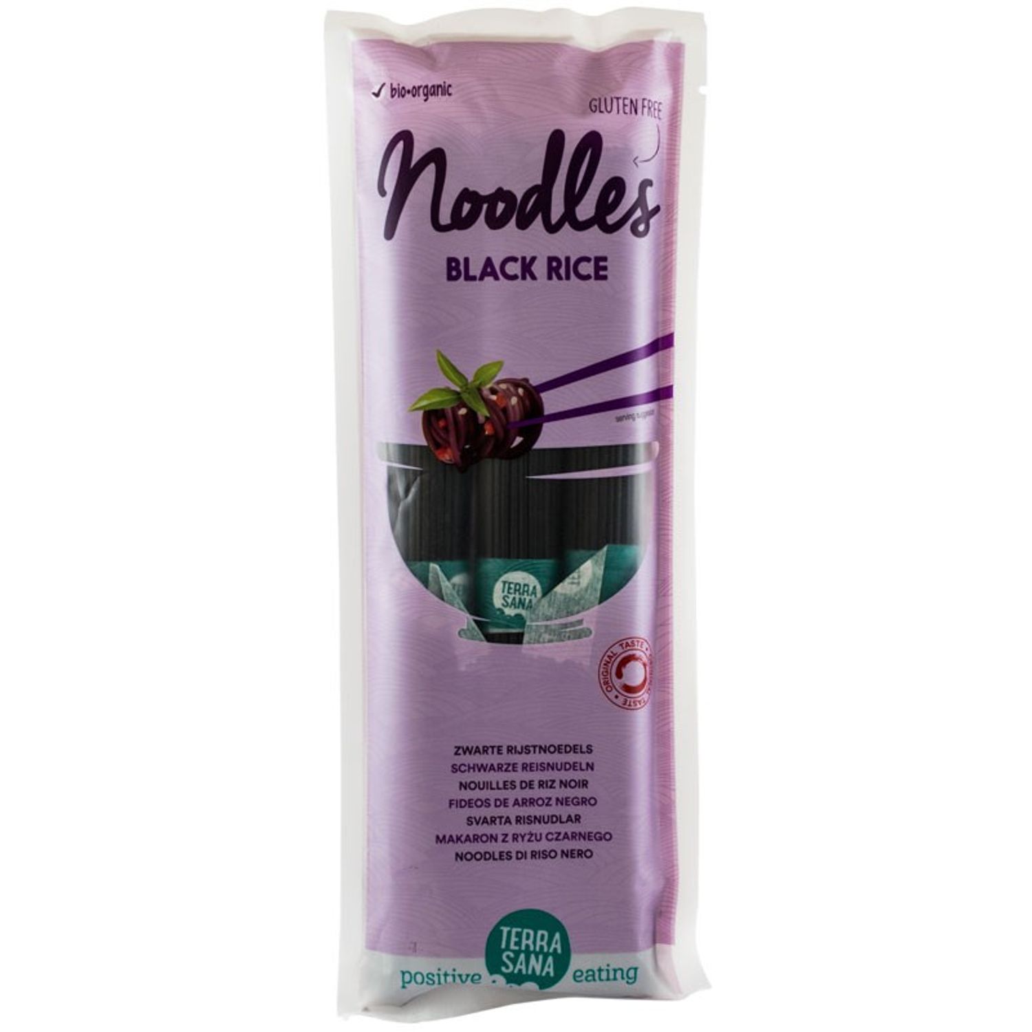 Taitei Bio de orez negru, 250g terrasana fotografia produsului