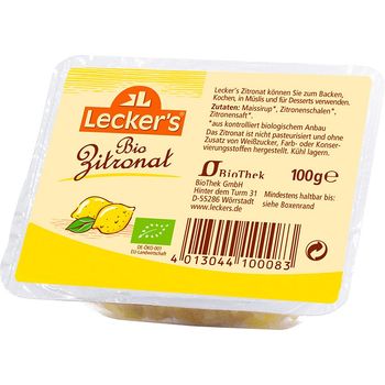 Coaja de lamaie bio, 100 g lecker's