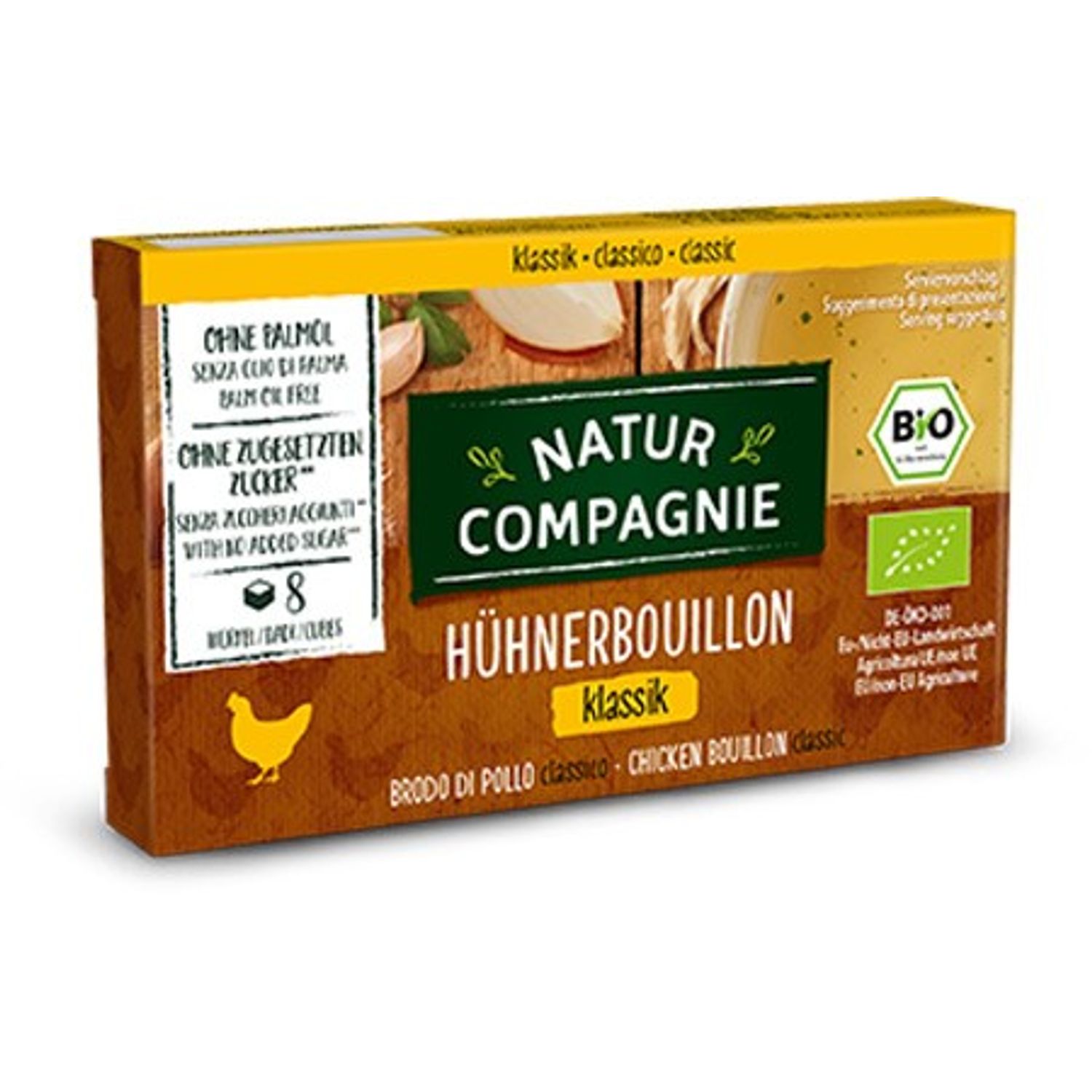 Supa Bio de pui, 8 cuburi Natur Compagnie fotografia produsului
