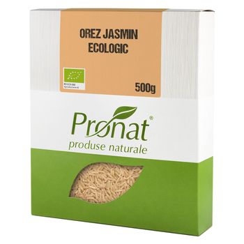 Orez jasmin integral, bio, 500g