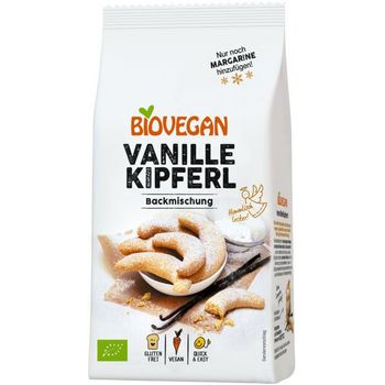 Premix bio pentru cornulete cu vanilie 180 g biovegan
