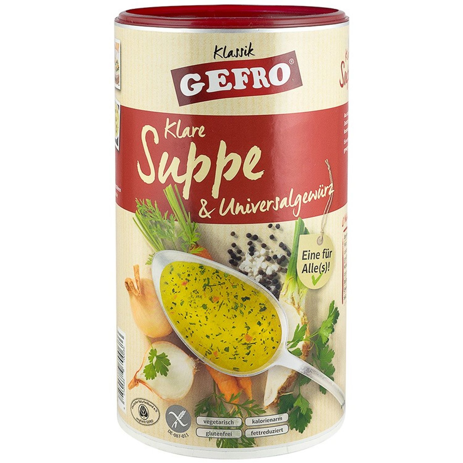 Supa de legume si condiment universal, 1000g Gefro fotografia produsului