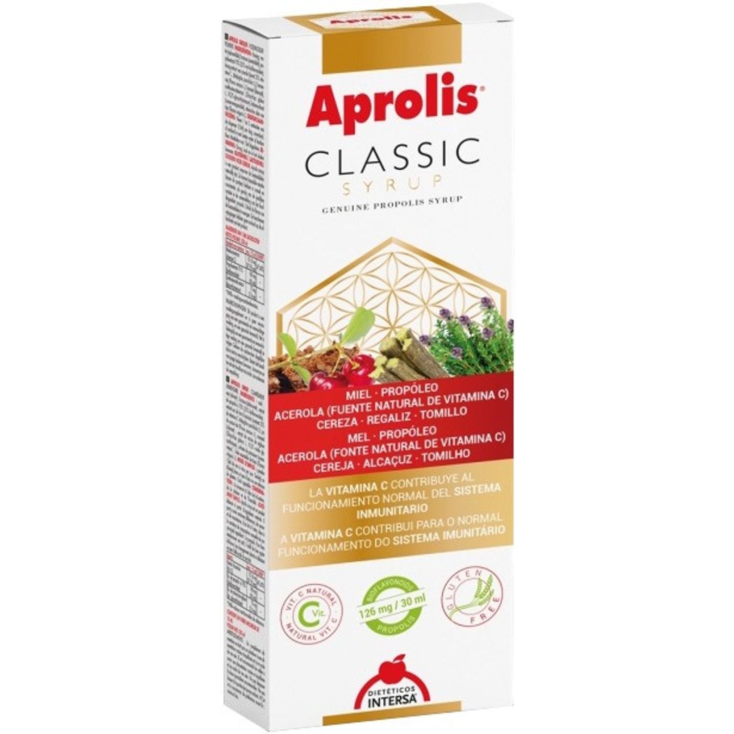 Sirop classic cu propolis, 250ml Aprolis fotografia produsului