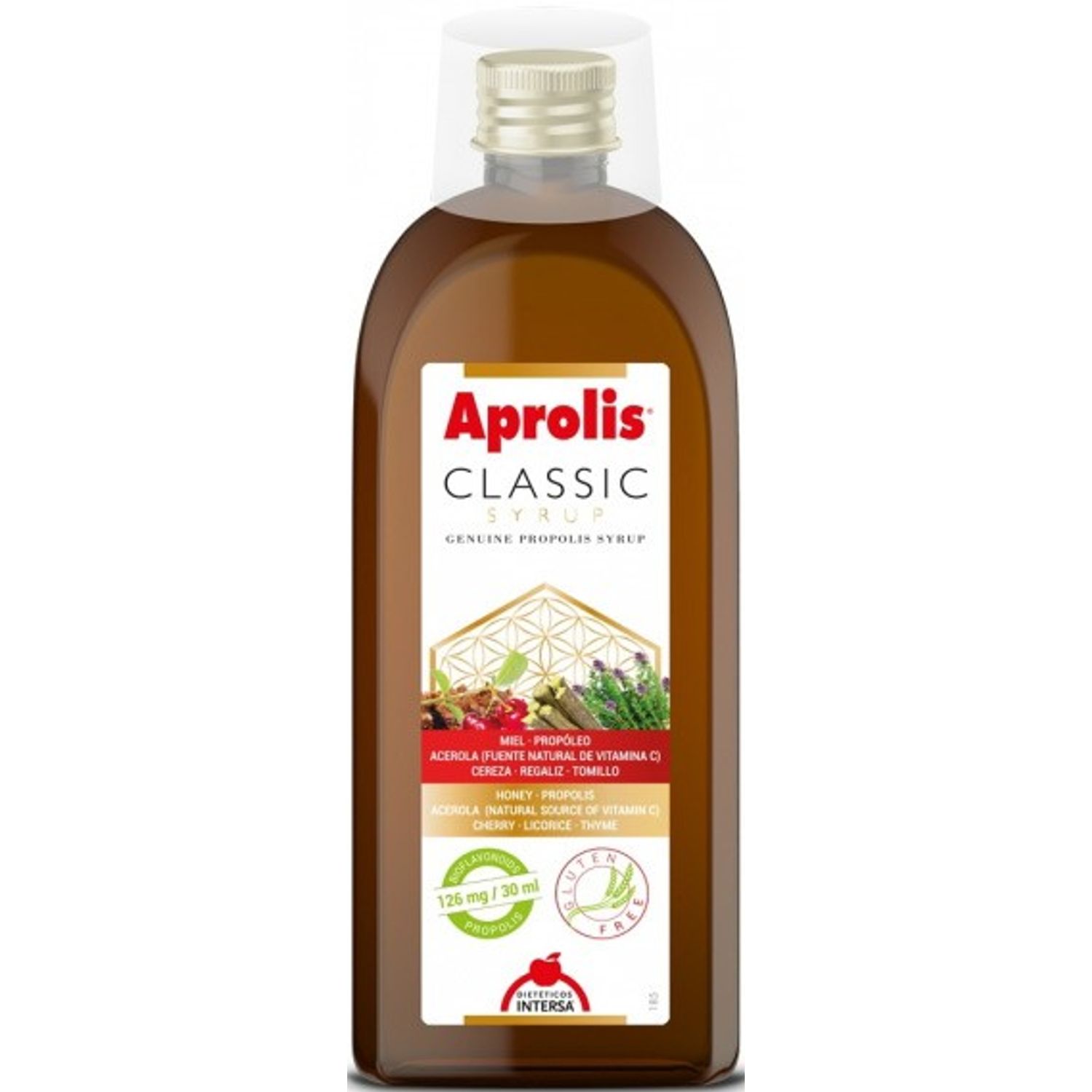 Sirop classic cu propolis, 250ml Aprolis fotografia produsului View 2 L