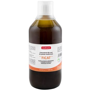 Concentrat din plante medicinale pentru ficat, 500 ml medicura