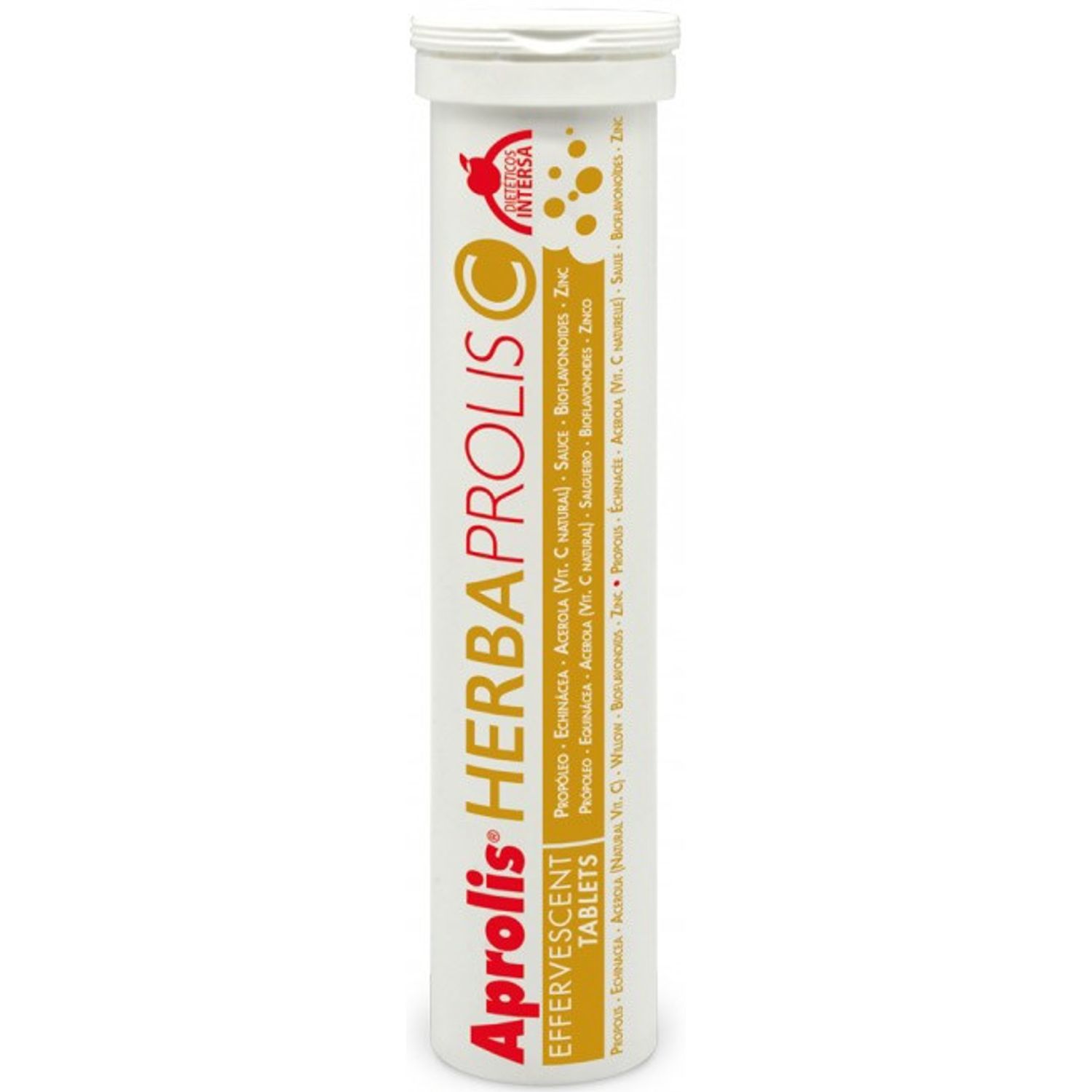 HerbAprolis c, tablete efervescente 86g 20 tablete Aprolis fotografia produsului View 2 L