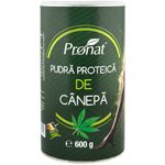 Pudra proteica de canepa, 600 g fotografia produsului