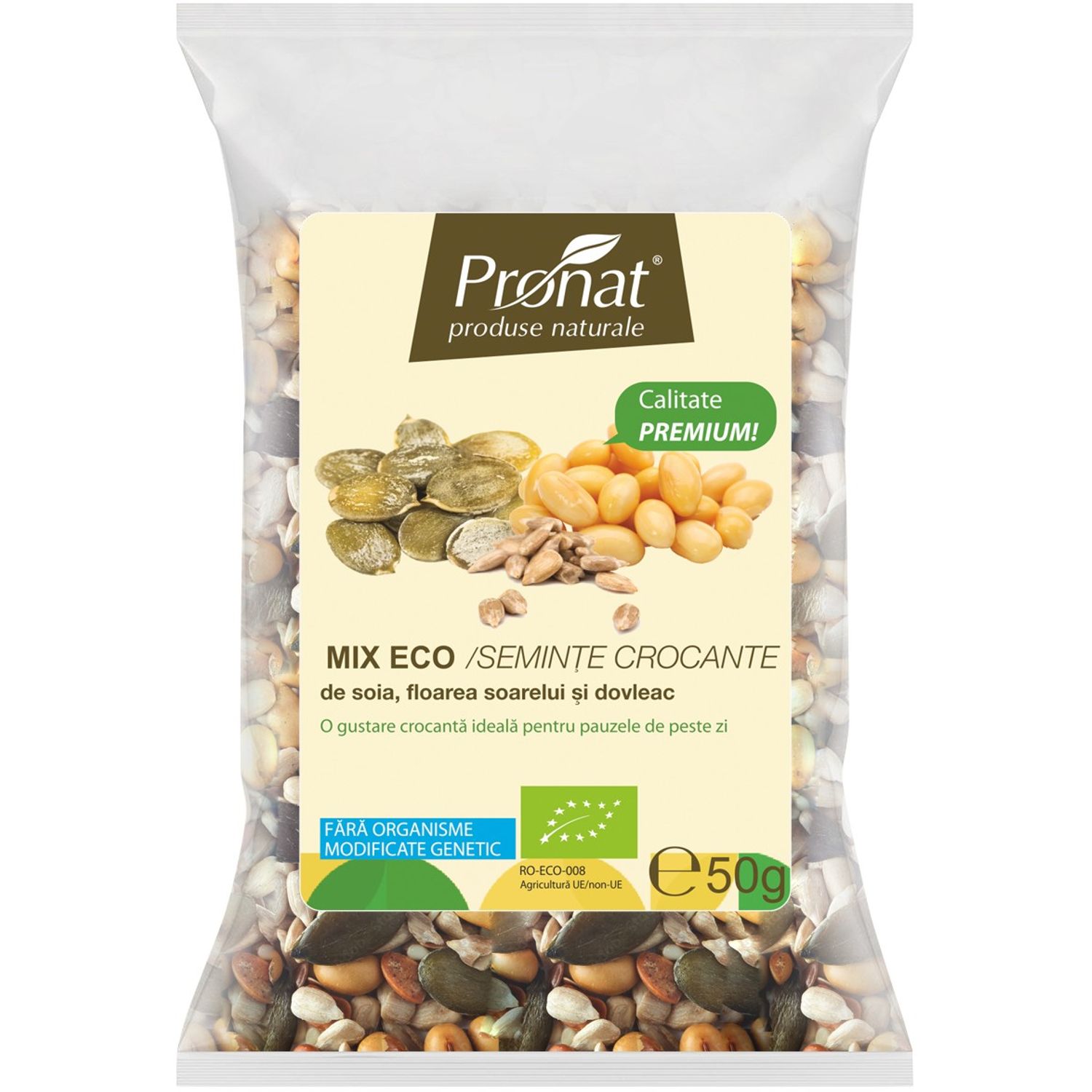 Mix seminte Bio crocante 50 g fotografia produsului