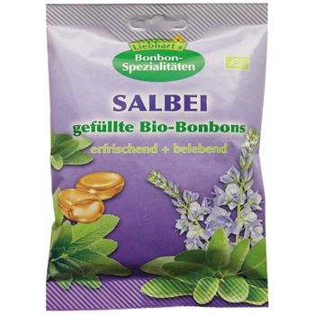 Dropsuri Bio cu salvie, 100g Liebhart's
