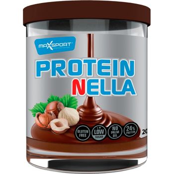 Protein nella crema de cacao cu alune si proteine, 200g Max sport elefant.ro Alimentare & Superfoods