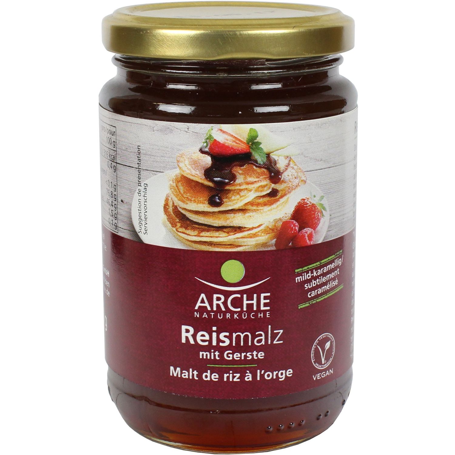Malt de orez cu orz, Bio, 400 g Arche fotografia produsului