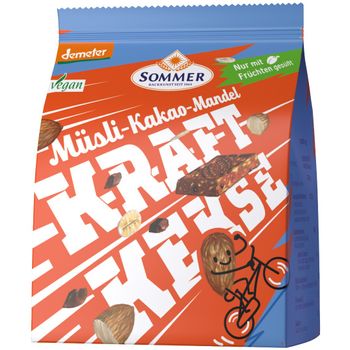 Biscuiti bio cu musli, cacao si migdale, 80g sommer
