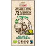 Ciocolata neagra Bio cu ulei extravirgin de masline, 100 g Chocolates sole fotografia produsului