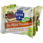 Napolitane Bio cu lapte si alune, 100 g (4*25g) Kastner fotografia produsului