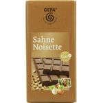 Ciocolata cu frisca si alune 100 gr Gepa fotografia produsului