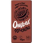 Ciocolata neagra Bio raw, 90% cacao, 35 g Ombar fotografia produsului
