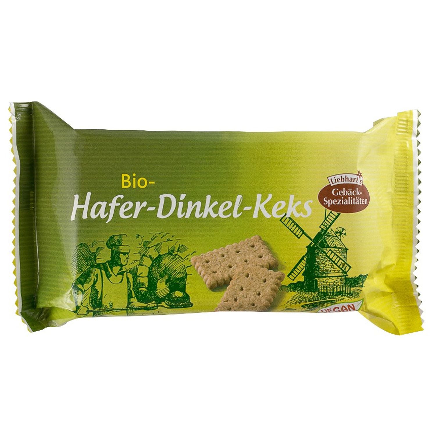 Biscuiti Bio din ovaz si grau spelta, 125g Liebhart's fotografia produsului