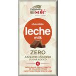 Ciocolata cu lapte minim 39% cacao, cu stevie, 100g Chocolates sole fotografia produsului
