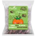 Seminte Bio de dovleac glazurate cu ciocolata neagra, 50g fotografia produsului