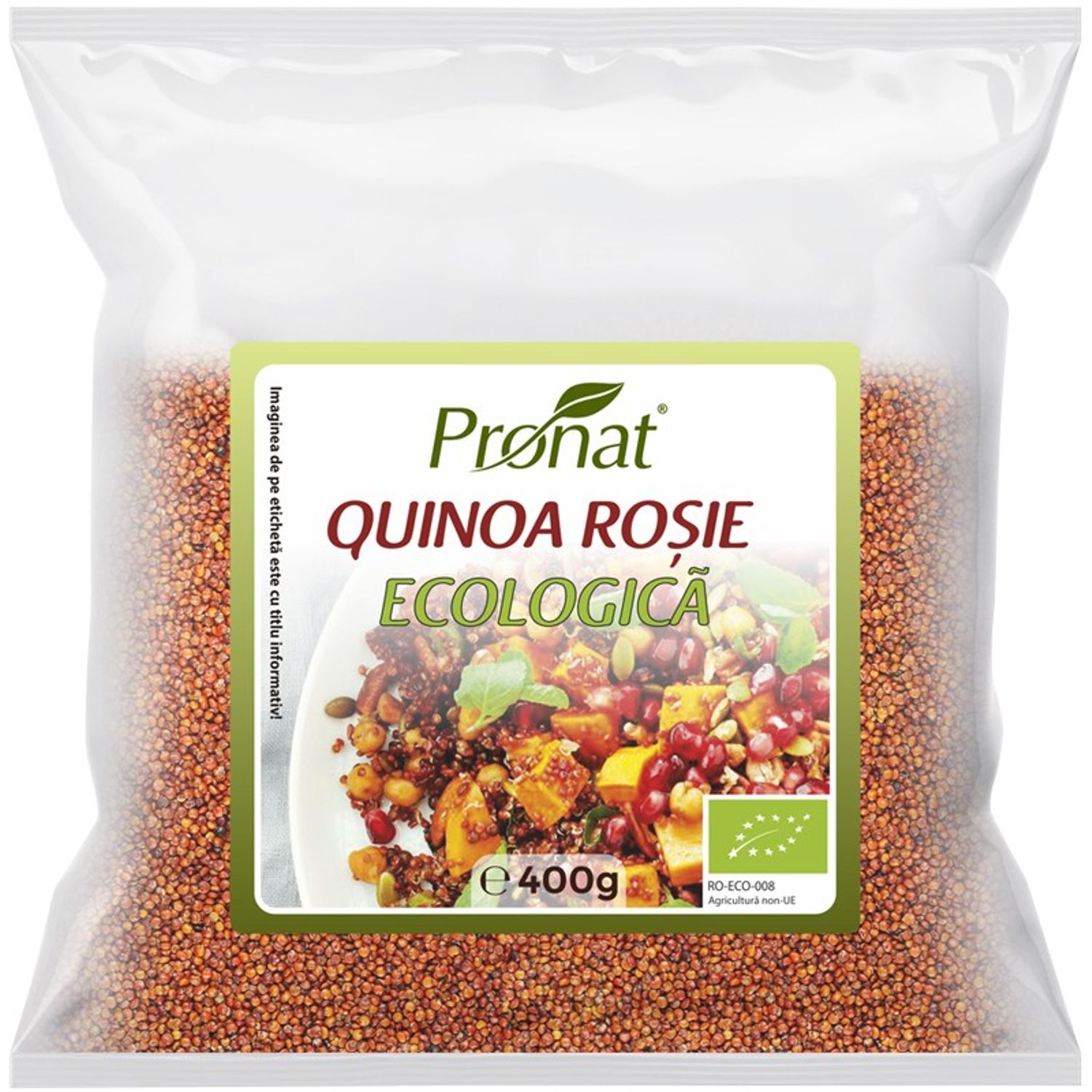 Quinoa rosie Bio, 400 g fotografia produsului