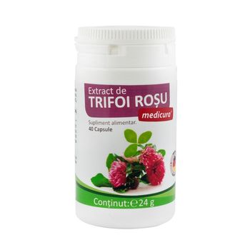 Extract de trifoi rosu, 40 capsule medicura