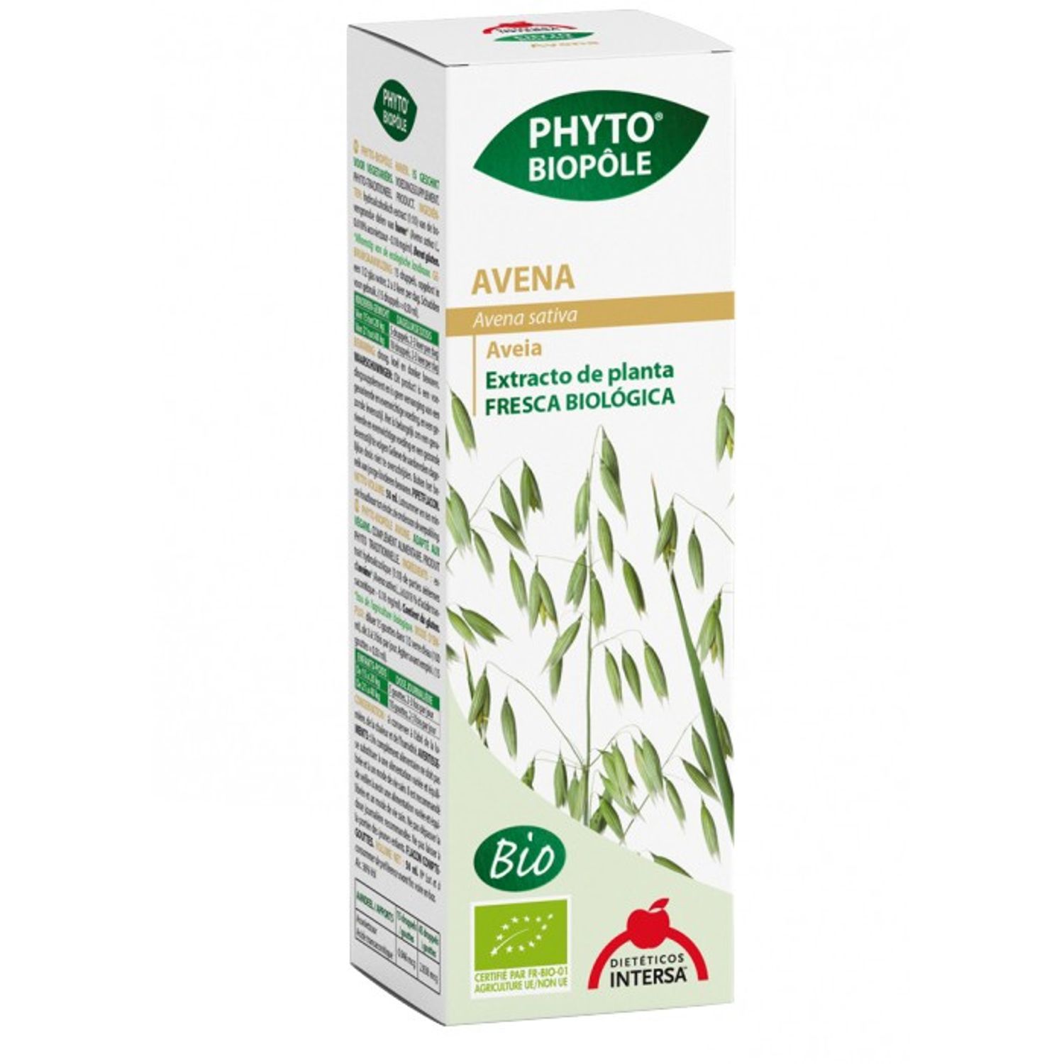 Extract Bio de ovaz, 50 ml Phyto-Biopole fotografia produsului View 2 L