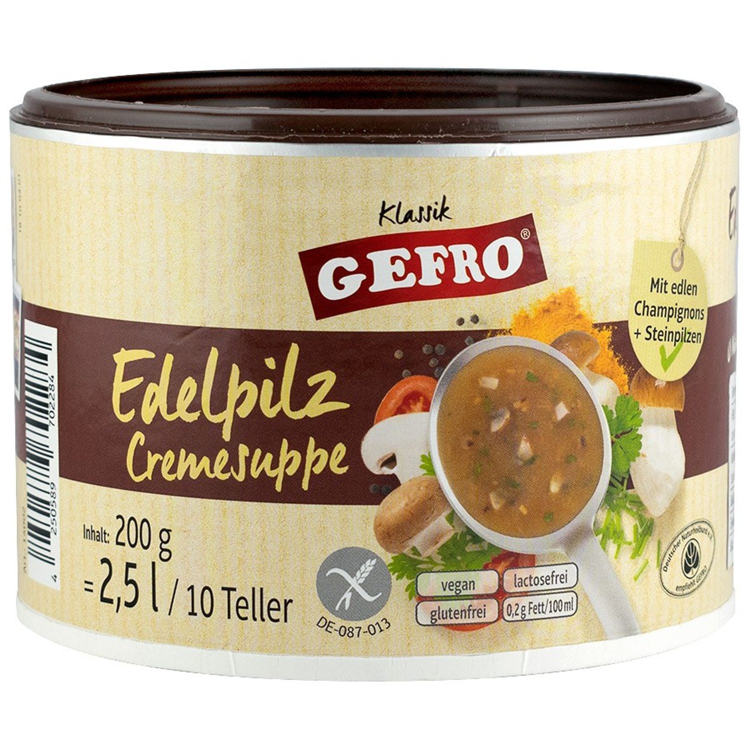 Supa crema de ciuperci, 200g Gefro fotografia produsului