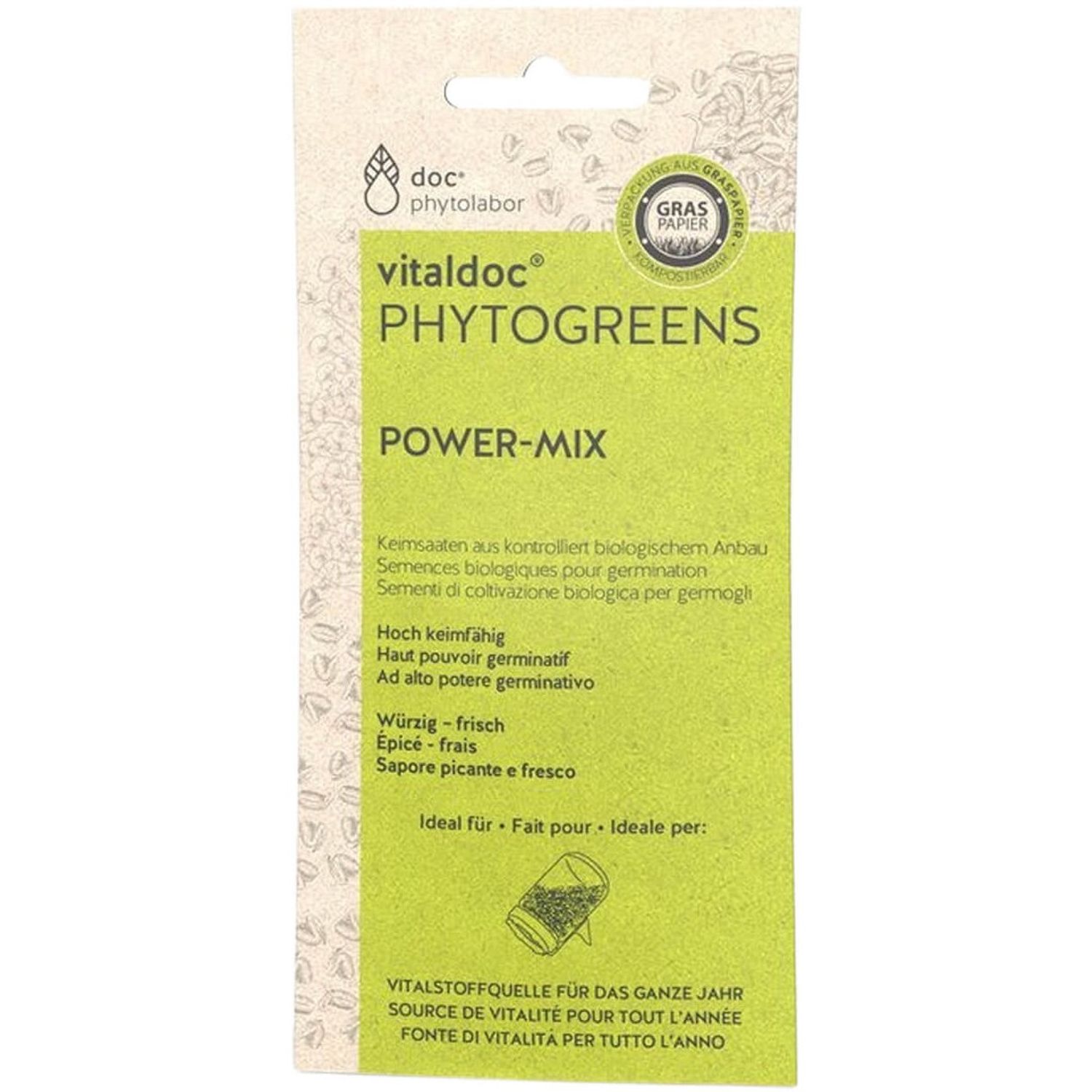 Mix de seminte Bio, power mix, 50g DOC.PHYTOLABOR fotografia produsului
