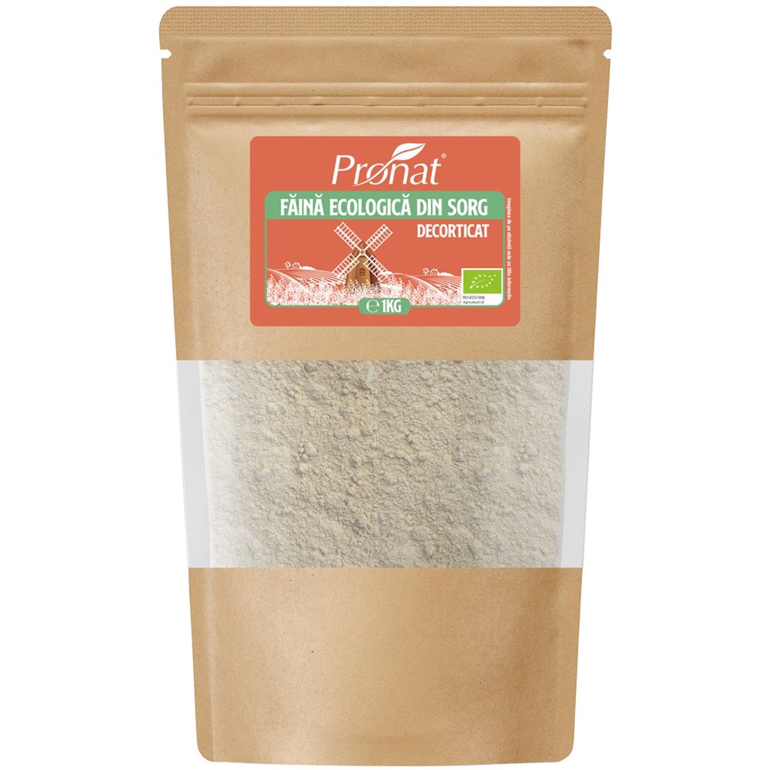 Faina Bio din sorg decorticat 1kg fotografia produsului