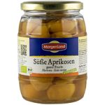 Compot Bio de caise dulci, 700g/340g MorgenLand fotografia produsului