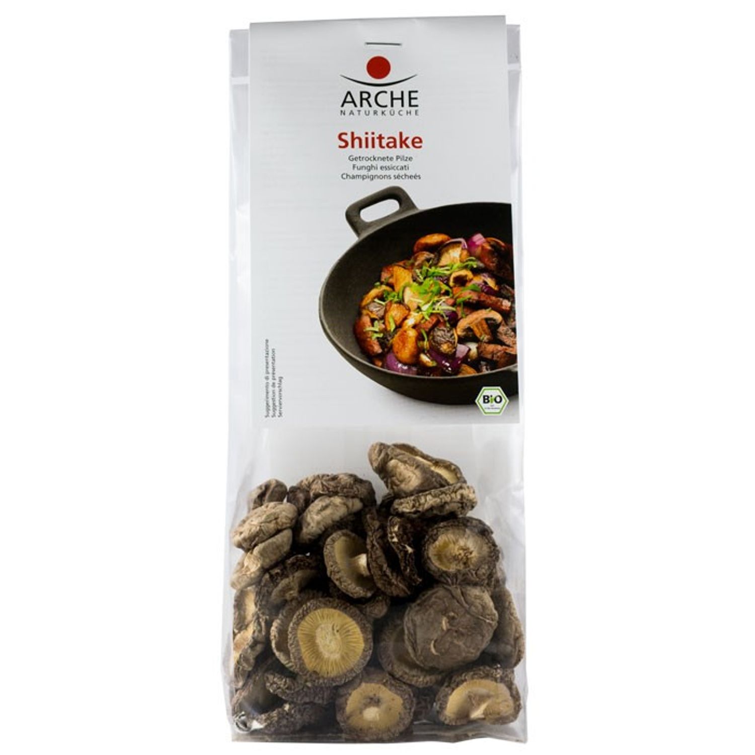 Ciuperci shiitake Bio uscate, 40g Arche fotografia produsului