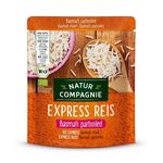 Orez basmati Bio cu bob lung, prefiert, express reis, 250 g Natur Compagnie fotografia produsului
