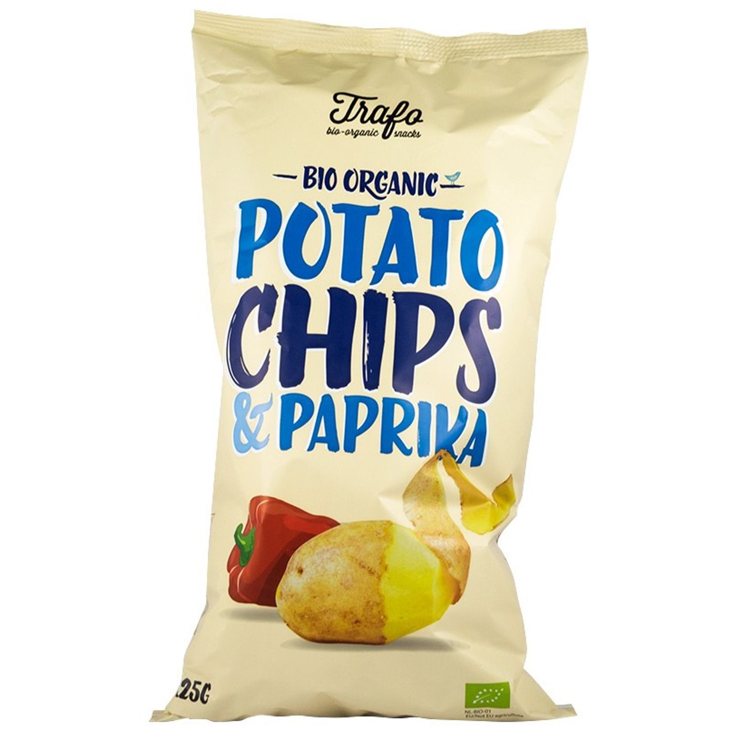Trafo chipsuri Bio cu paprika, 125 g fotografia produsului